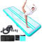 JOOLOOG 3M 4M 5M 6M Air Mat Tumble Track Inflatable Gymnastics Tumbling Mat with 650W Electric Air Pump for Cheerleading Practice Gymnastics Beach Park Home Use Green