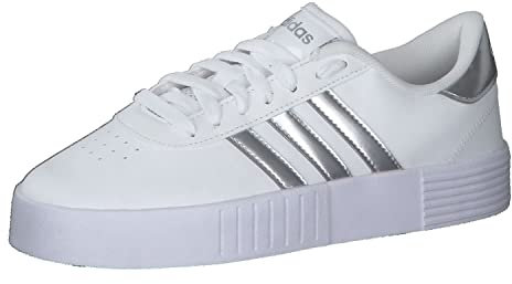 adidas Damen Court Bold Sportschuhe, Mehrfarbig Ftwbla Plamet Ftwbla, 41 1/3 EU