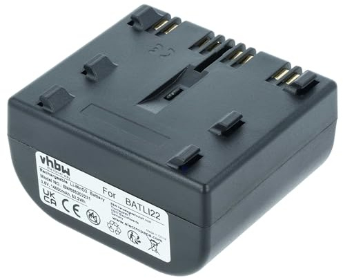 vhbw Batterie kompatibel mit Daitem D16 405-16X | D16 700-16X, D16 303-16D, D21 335-21D Alarmanlage, Alarmsystem (14500 mAh, 3,6 V, Li-MnO2)