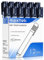 maxtek Whiteboard Marker 12, Schwarz Witeboard Stifte Rundspitze ca.2-3mm Linienbreite, Set mit hohe Qualität Geruchsarme Tinte, Zubehör füir Schule, Büro, Zuhause