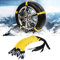 Ejoyous Auto Schneeketten 10pcs 185-225mm Reifen-Ketten für Auto, SUV, leichter Lastwagen - Stahl - Justierbare Winter-Treibende Sicherheitsketten für verbreiterte Reifen