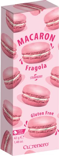 Premier Life Store Cuorenero Macaron Erdbeere, 42 g