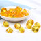Duories 120 Stück Acryl Diamanten Dekosteine,Acryl Diamant Edelsteine Streudeko Tischdeko Acrylschmuck für Hochzeit Geburtstag Weihnachten Party Vasenfüller Piratenparty Schatzsuche Dekoration,Gold