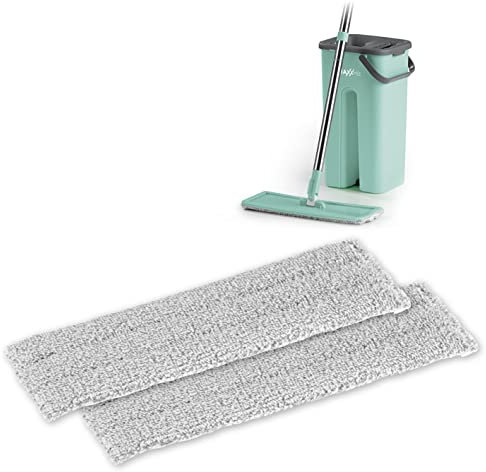 MAXXMEE Wischmopp Mikrofaser-Reinigungstücher | Ersatzbezüge | 32cm x 11cm | Auch universal einsetzbar [Wiederverwendbar]
