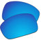EZReplace Lentes de repuesto compatibles con gafas de sol Arnette Fastball 2.0 AN4242-62 mm (lentes polarizadas), Hielo Azul, Talla única
