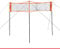 HAMMER 2 in 1 volleyballnetz SHARKNET - dreieckiges Volleyball Netz und als klassisches volleyballnetz Set einsetzbar, Höhenverstellbares Beachvolleyball Netz
