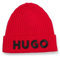 HUGO Herren Unisex-x565-6 BEANIE, Open Pink693, Einheitsgröße EU