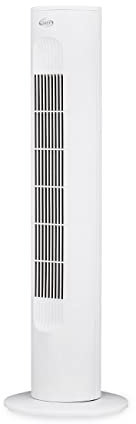 ARGO Nante Turmventilator mit 3 Betriebsgeschwindigkeiten, Normal/Natural/Sleep, mit benutzerfreundlicher Fernbedienung