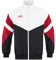 JAKO Herren Freizeitjacke Retro, Schwarz/Weiß/Rot, M