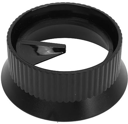 Distributore di caffè Moka, Imbuto Dosatore per Moka Antispruzzo Semplice Strumento di Distribuzione del caffè Anello Dosatore per Polvere di caffè per Pentole Moka a (Nero per