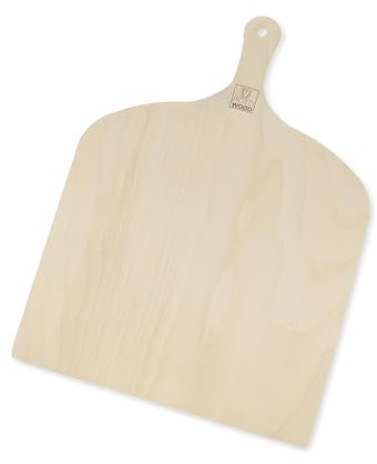 Pelle à pizza en bois, 100 % bouleau, maxi résistance et adhérence, planche à pizza four, fabriqué en Italie,