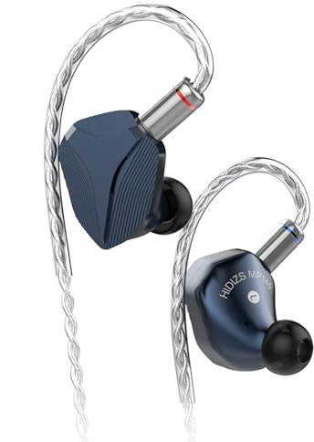 Linsoul Hidizs MP145 - Monitor intrauditivo, controlador magnético planar de 14.5 mm, auriculares de alta fidelidad IEM, auriculares con cable OFC desmontable de 2 pines para audiófilos y músicos