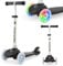 HyperMotion TRINGO Kinderroller 3-in-1 mit LED-Rädern - Dreirad Kinder Scooter, Verstellbarer Lenker 55-70 cm, Belastbar bis 50 kg - für Mädchen, Jungen 3-8 Jahre