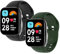 WD&CD 2 Pack Bracelet pour Xiaomi Redmi Watch 3 Active/Xiaomi Watch Lite 3, Bracelet de Remplacment en TPU Silicone Fitness Bracelet Compatible pour Redmi Watch 3 Active