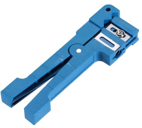 Sourcing Map Cable Stripper 45-163 Standard Fiber Optic Cable Stripper Cutter Crimper 1 Pcs