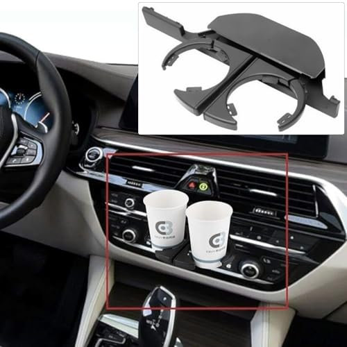 TTCR-II kompatibel mit BMW 5er Getränkehalter Auto E39 1995-2004 Mittelkonsole Becherhalter Auto BMW 5er E39 520 523 525 528 530 540 1995-2004 (51168190205)