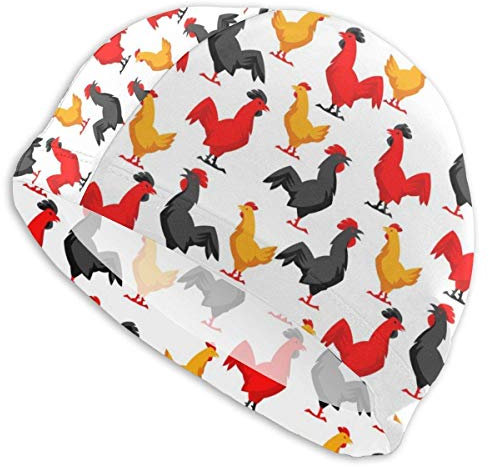 Cuffia da nuoto alla moda, unisex, per capelli corti e lunghi