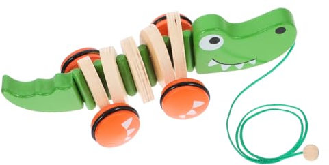 JOINPAYA Holzspielzeugauto Spielzeug Autospielzeug Kleiner Hund Spielzeug Spielzeug Ziehwagen Spielzeug Zugauto Nachziehspielzeug Spielzeug Watschelwanderer Kinderspielzeug