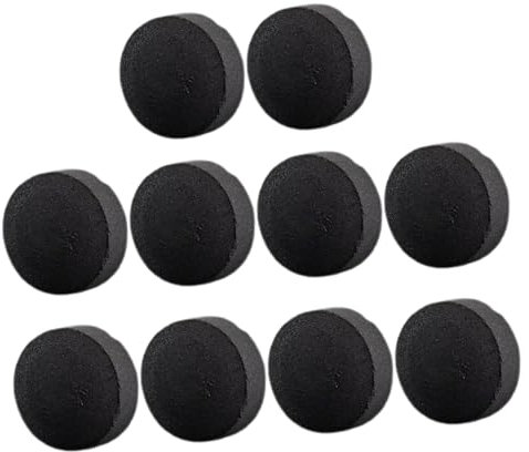 CAXUSD Carbón Vegetal para Barbacoa y Chimenea 33 Mm 10 Pastillas De Briquetas De Madera Sin Humo Uso Doméstico y Exterior para Asar Al Aire Libre y Encender Fuego