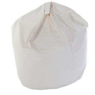 Larger Bean Bag With Beans Natural