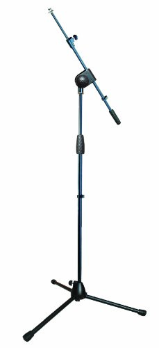 Quiklok Professional EU Thread Tripod Stand with Telescopic Boom - Black