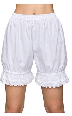 Stockerpoint Damen Rock Unterhose U - 35, Knielang, Gr. 34 (Herstellergröße: für 34-36), Weiß