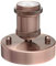 ledscom.de Deckenleuchte/Lampenfassung RETRA, bronze matt, 1x E27 max. 60W