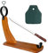 CUPERINOX | Schinkenmesser und Schinkenhalter Set | 3 TEILE | Schinkenmesser aus Edelstahl (250 mm Klinge) + Schinkenhalter Gondel + Universal Schinkenschutzhülle