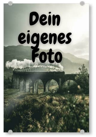 artboxONE Pixum Acrylglas 60 x 40 cm (hoch) eigenes Foto als Acrylglas - Acrylglasbild mit Wunschmotiv - Personalisierbares Geschenk