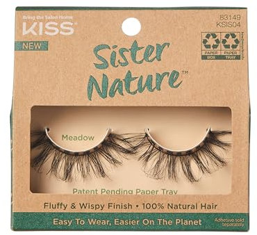 KISS Sister Nature Collection Lashes - Meadow 100% natürliches Haar