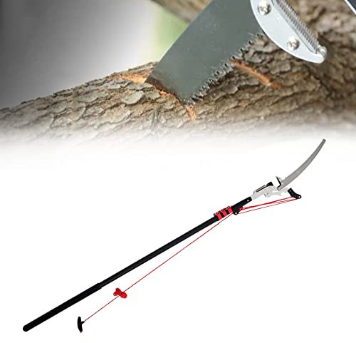 ATRNA Telescopic Pole Saw 18FT/24FT, Extendable Telescopic Landscaping Pole Saw for Pruning and Trimming Branches-24FT