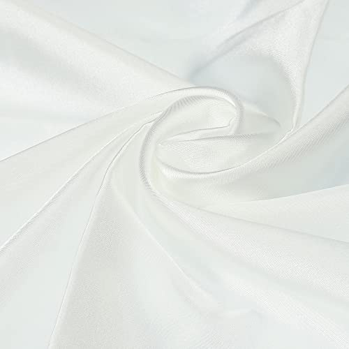 PATIKIL 4.9x3.3ft(150x100cm) Fabric Backdrop, White Seamless Cloth Photo Background for Photography Studio