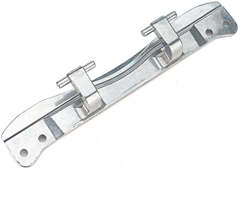 W10208415 - Cerniera per porta della lavatrice dell'asciugatrice compatibile con Whirlpool/Amana/Maytag/Crosley con caricatore frontale e rondella di ricambio # WPW10208415, 1872427, AP6017115,