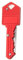 XTRAFAST Schlüsselanhänger Messer Schlüssel Schlüsselmesser kleines Taschenmesser Camping (Rot)
