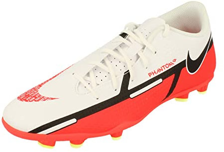 NIKE Phantom GT2 Club MG Multi-Ground Men's Football Boots White/Volt/Bright CrimsonDA5640 (White/Volt/Bright Crimson 167) UK7 (EU41)
