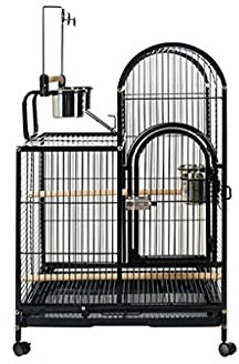 Vogelvoliere vogelkäfige Modischer Papagei Vogel Käfig Tiger Haut Basaltkäfig Großer Papageizuchtkäfig for Zuchtgruppe Vögel Sittichkanarien Vogelhaus (Size : A)