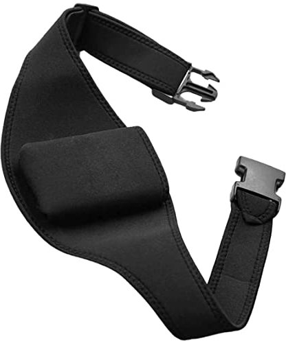 Wedhapy,Microphone Belt Mic Carrier Pouch Adjustable Sweat Absorbent Belt for Fitness Teacher Speakers Balckmicrophone Belt, Mic Belt, Mic Carrier Bag, Fitness Belt, Running Mic Carrier, Microphone