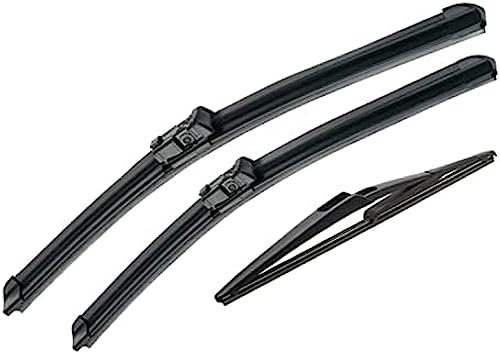 Scheibenwischerblätter vorne und hinten für FIAT 500 312 2007 2008 2009 2010 2011 2012 2013 2014 2015 2016 2017 Wischer 24+14+12