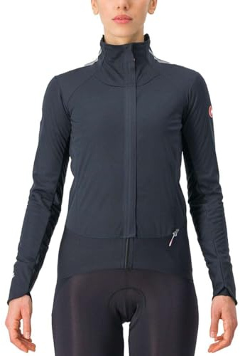 CASTELLI 4523541-085 ALPHA D.ROS W JKT Jacket Unisex LIGHT BLACK/SILVER Größe S