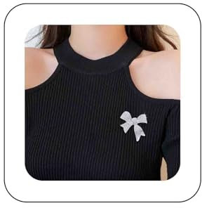 Dervivea Broche Noeud En Strass Broche Noeud En Argent Broche Noeud En Cristal Broche Noeud En Métal Broche Costume Noeud Ruban Broche Badge Épingle Décorative Pour Femmes Et Filles Cadeau