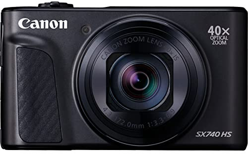 Canon SX740 HS PowerShot - Black (Renewed)