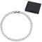 AFCJLTO Tennis Armband Damen Silber, Diamant Armband Damen, Armband Zirkonia, Glitzer Armband Damen, Armband Damen Strass für Frauen Mädchen Ehefrau Mutter Schmuck Geschenk