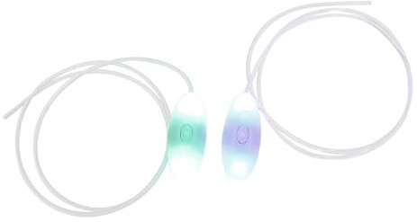 VALICLUD 2pares Cordones Led De Para Zapatos Luces Intermitentes Perfectos Para Correr De Noche y Actividades Deportivas