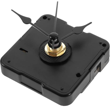 STOBOK Battery Operated Clock Mechanisms Kit Silent Quartz Movement DIY Repair Parts with Replacement Clock Hands Ideal for Wall s Easy to Install Complete Making Kit