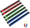 Magnetic Socket Organizer Set, 6-Piece Detachable 1/4, 3/8, 1/2 Socket Trays Socket Holders, Space Saving Heavy Duty Socket Rail for Garage, Workshop