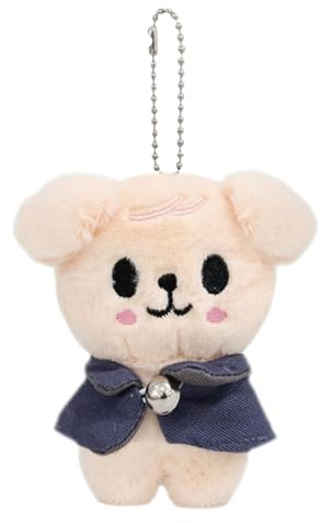 FiveMileBro Stray Kids SKZOO Poupée en peluche 12 cm « Magic School » Porte-clés et pendentif de sac à dos – Peluche mignonne SKZOO à collectionner