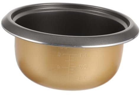 Uonlytech Pot Intérieur Cuiseur à Riz Antiadhésif Renfort Épais Remplacement pour Cuiseur Électrique Accessoire Cuisine Polyvalent