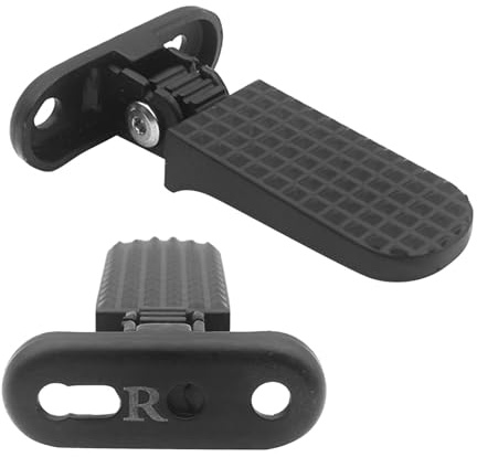 2 x klappbare Fußpedale Fußstütze für Outdoor-Sportarten Radfahren