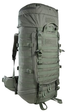 Tasmanian Tiger TT Base Pack 60 FO Modular erweiterbarer Einsatz-Rucksack 60L bis 75L Volumen mit großer Front-Öffnung; Ergonomischer Trekking-Rucksack mit Molle-System