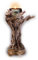 The Noble Collection - Herr der Ringe Kerzenhalter Gandalfs Stab, Holzfarben, Holz, Tischplatte, Fantasy, Casual Gathering